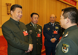 习近平对马伟明等8名军队代表说了啥